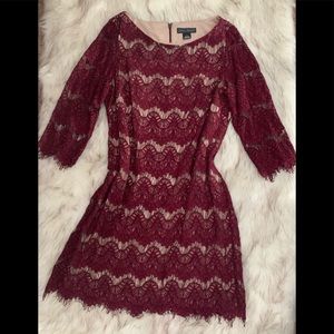 Jessica Howard Allover Lace Sheath Dress